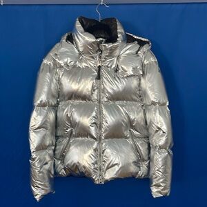 Mackage Men’s Samuel Metallic Down Ski Jacket - Size 38